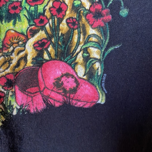 SOLD IN BOOTH - Nirvana Black Graphic Tee / Size XL - Picture 3 of 5